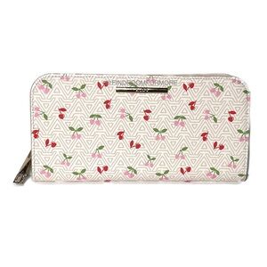 ALDO Cherry Print Wallet w/ Charms